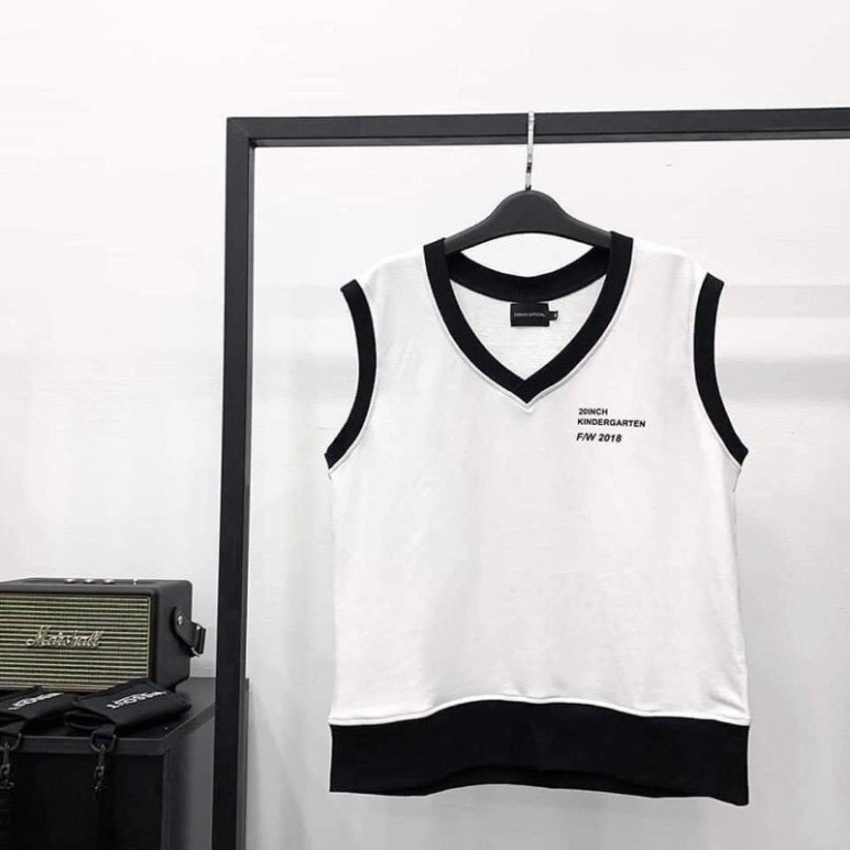Áo gile unisex form rộng Gile Basic Tea nam nữ oversize phong cách ulzzang  - KD