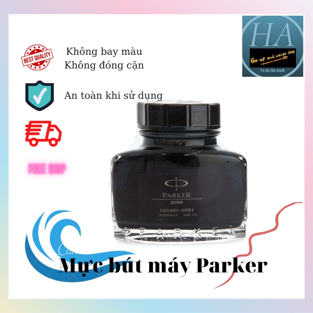 Mực bút máy Cao cấp Parker -Màu đen