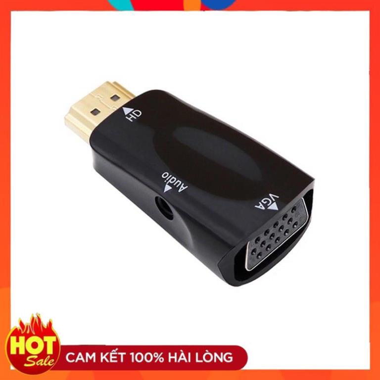 Đầu chuyển đổi tín hiệu HDMI sang VGA có âm thanh