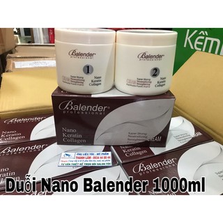 Thuốc duỗi tóc Balender Collagen Nano 1000ml