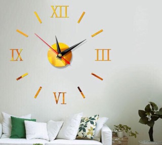 Đồng hồ dán tường