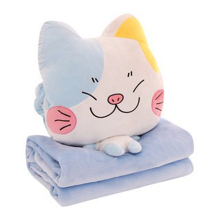 Bộ Gối Kèm Chăn Các Loại Mèo Siêu Ngộ Nghĩnh