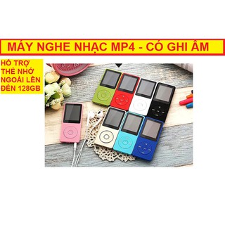 MÁY NGHE NHẠC MP4 Hỗ trợ thẻ nhớ đến 128gb