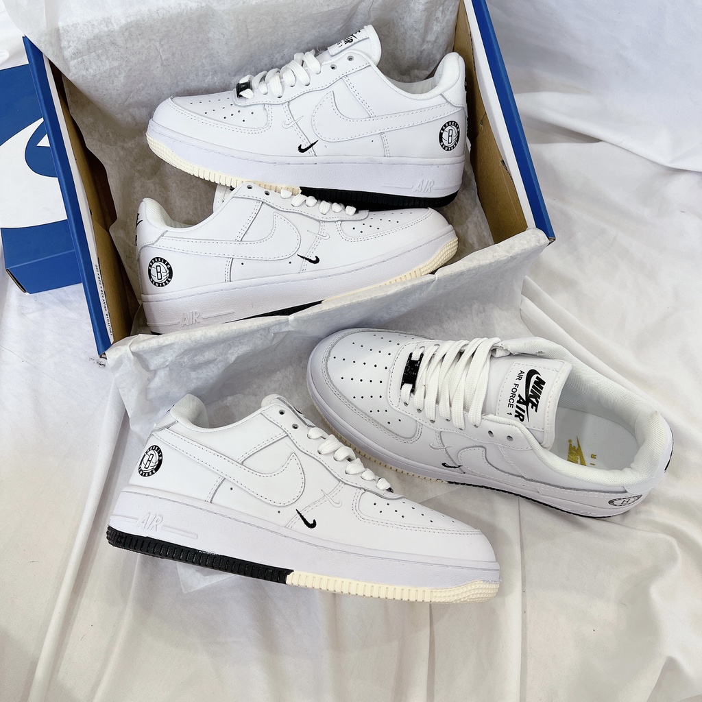 Giày Thể Thao Nam Nữ Thắng Giày For Brookly Âm Dương Trắng