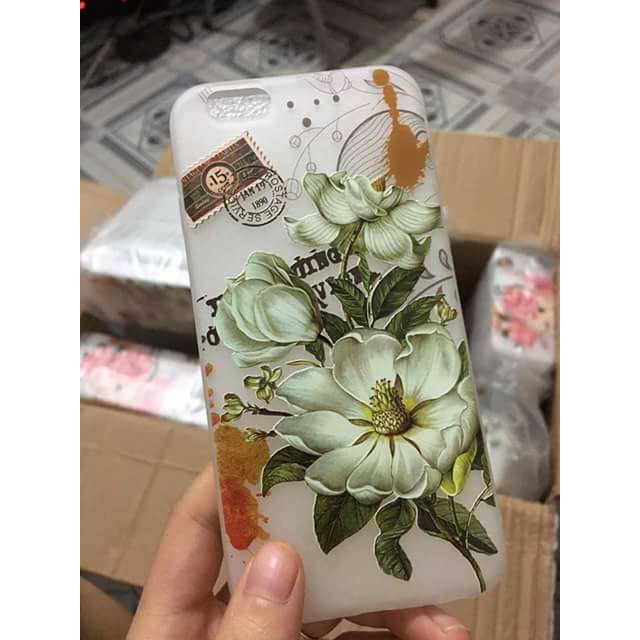 ỐP HOA TRÀ TRẮNG PHONG CÁCH CHÂU ÂU: IPHONE a01a