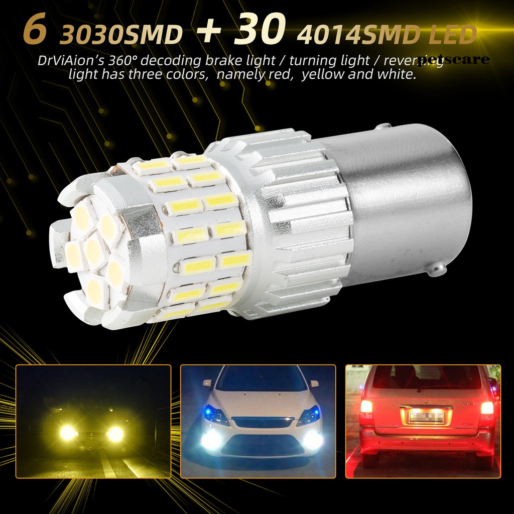 Bộ Đèn Led 1157 Bay15D P21 / 5w 36smd Cho Xe Hơi