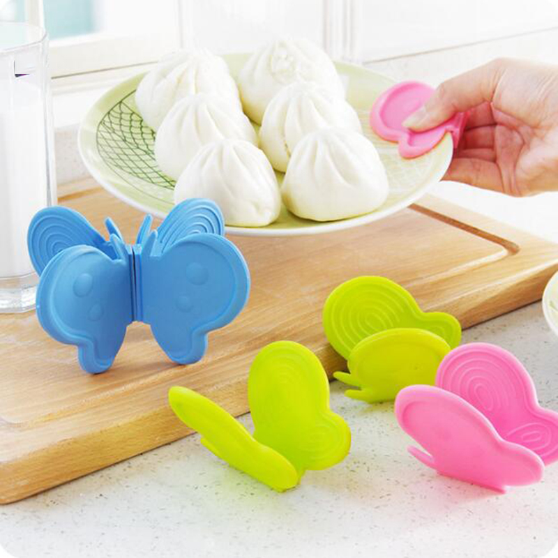 BUTTERFLY Kẹp Nhấc Nồi Từ Tính Cách Nhiệt Hình Bướm