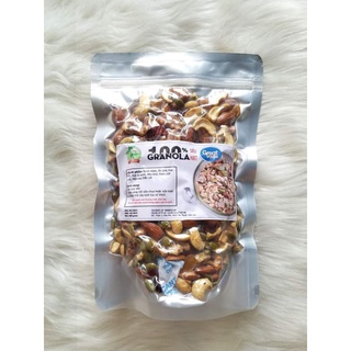 500gram GRANOLA 100% SIÊU HẠT( HẠNH NHÂN, ÓC CHÓ, HẠT ĐIỀU, HẠT BÍ...)
