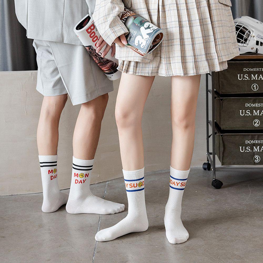 Qqmall Vớ Cotton Harajuku Nhật Bản Cá Tính Thời Trang Mùa Thu Cho Nữ