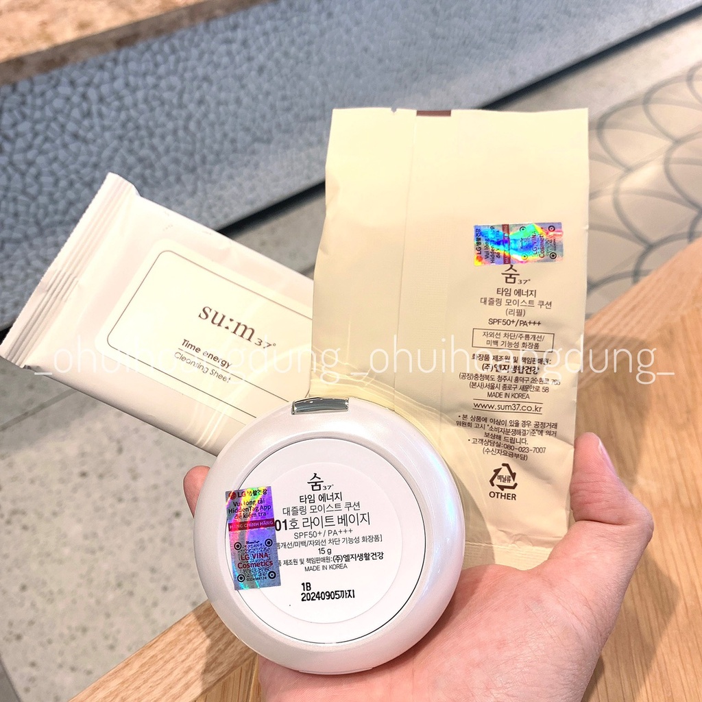 [HÀNG CÔNG TY CHECK TEM CHÍNH HÃNG] Phấn Nước Sum37 Time Energy Dazzling Moist Cushion