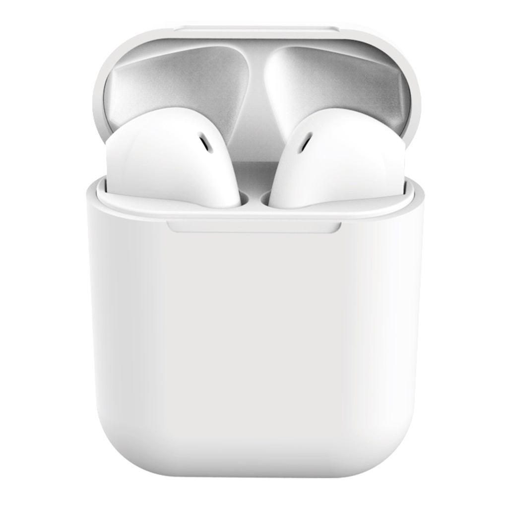 Tai nghe bluetooth không dây Inpods i12 TWS cảm ứng điều khiển cảm biến âm thanh HIFI cho Android iOS coconut