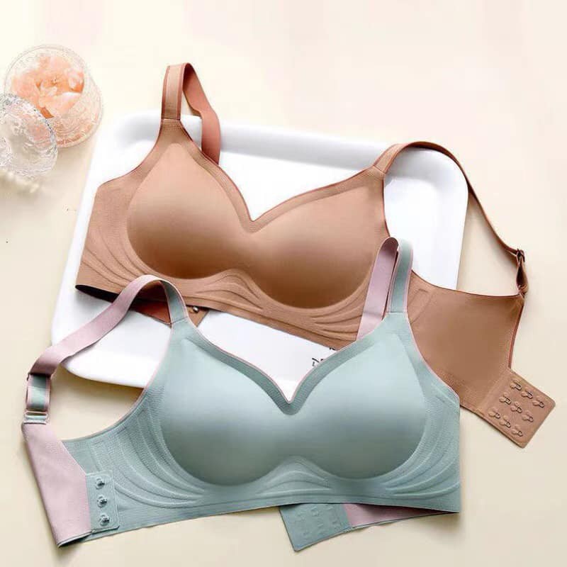 Áo Lót Đúc Su Không Gọng Tản Nhiệt Mát Lạnh Đệm Mỏng Nâng Đẩy Ngực
