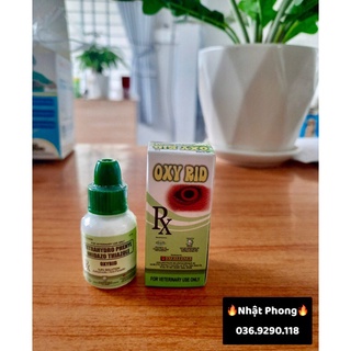 Oxy rid - (chuyên về sâu mắt, bọt mắt, đỏ mắt trên chiến kê)