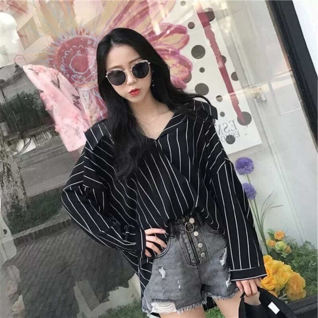 Áo sơ mi sọc kẻ