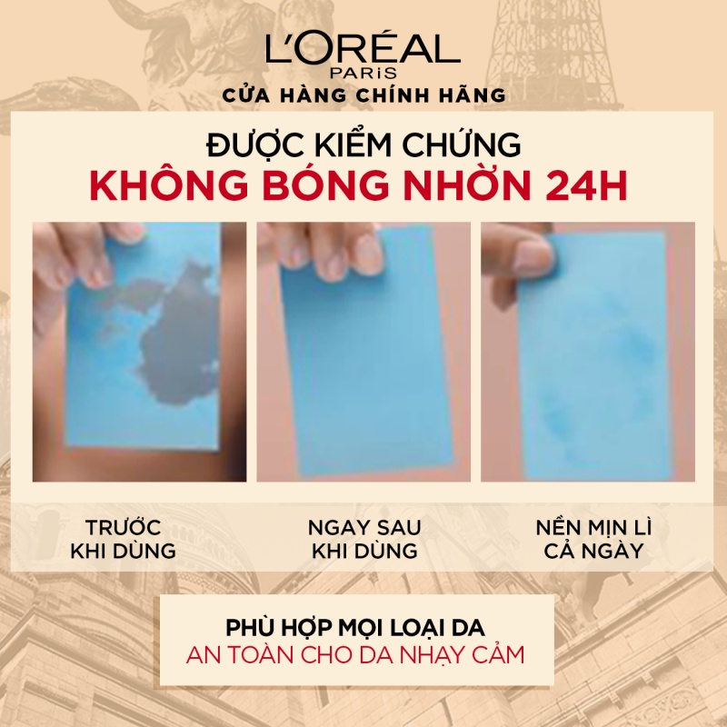 Phấn nền 24H che phủ siêu kiềm dầu Infallible Lasting Powder SPF 32 PA+++ 6g