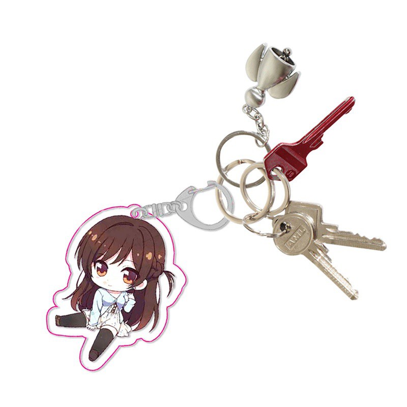 Móc khóa trang trí hình nhân vật Chizuru Mami Sumi Ruka trong anime