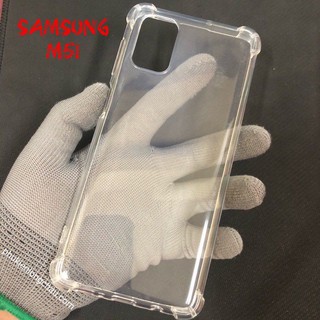 Ốp Lưng Samsung M51 Dẻo Trong Suốt Chống Sốc Có Gù Bảo Vệ 4 Gốc