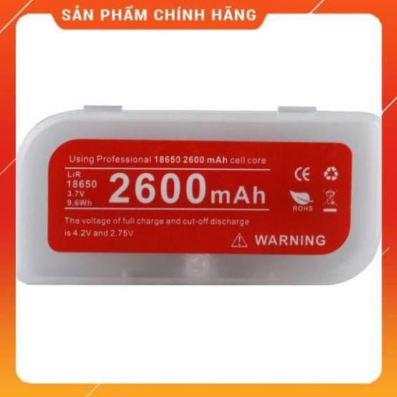 Pin sạc Klarus 18650 dung lượng 2600mAH có mạch bảo vệ