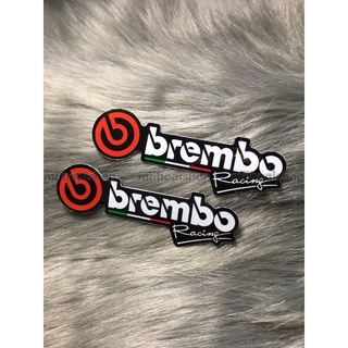 Cặp logo Brembo , decal cao cấp, chống nước