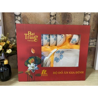 Bộ đồ ăn 13 món gốm sứ bát tràng
