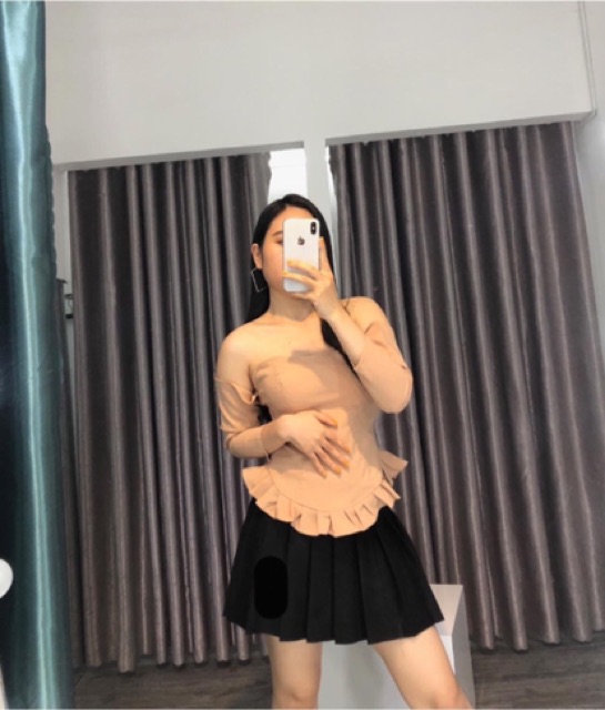 ❄️Chân váy dập ly to kèm lot quần vnxk 🔆 | BigBuy360 - bigbuy360.vn