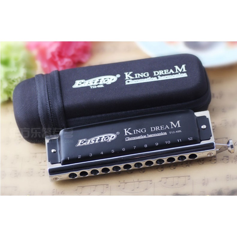 Kèn Harmonica Chromatic King Dream Easttop