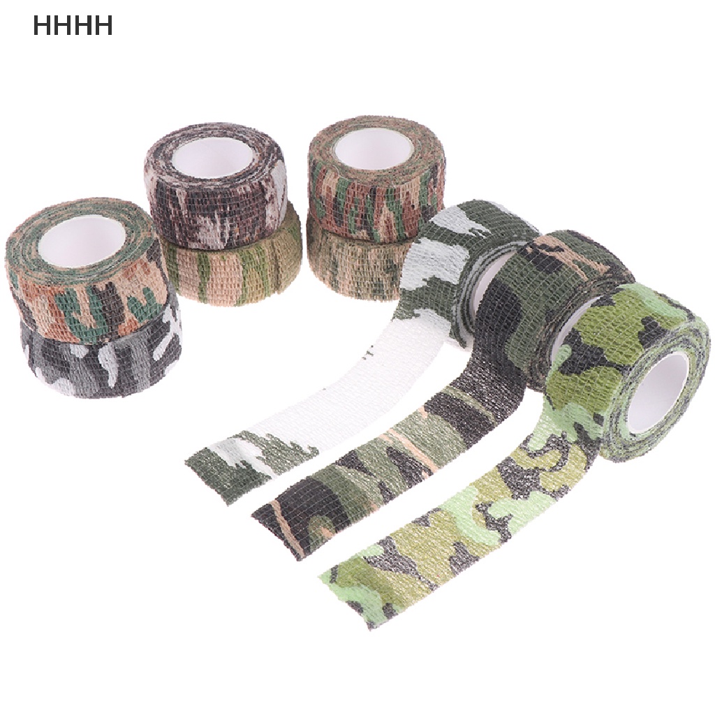 [Hàng mới về] Cuộn băng quấn vải không dệt họa tiết camo độc đáo sử dụng che khuyết điểm/ngoài trời
