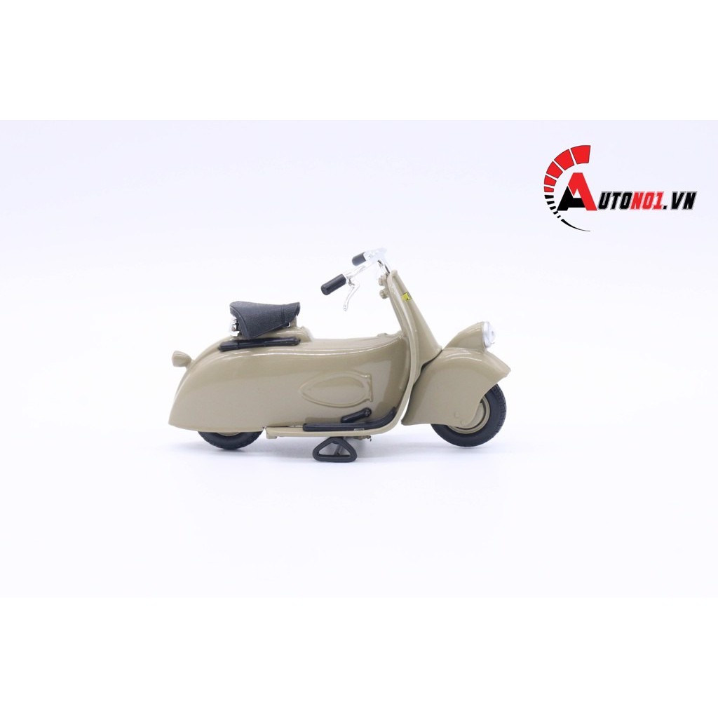 MÔ HÌNH VESPA MP5 PAPERINO 1945 1:18 MAISTO 4784