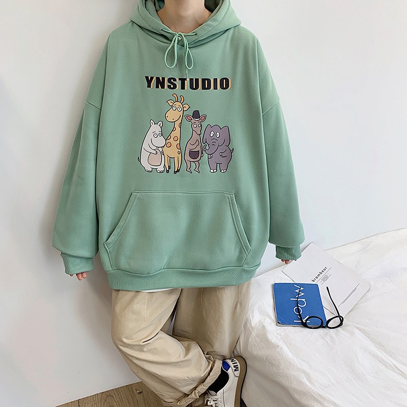 Áo hoodie thiết kế phong cách thời trang thu đông có 7 màu 【S-3XL】 | BigBuy360 - bigbuy360.vn