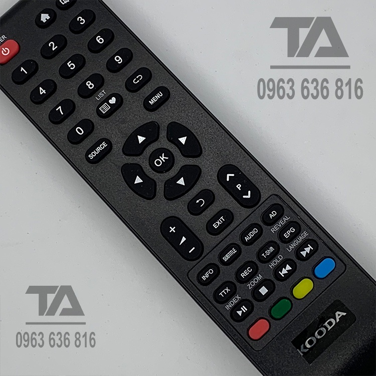 Remote Điều Khiển tivi KOODA - Hàng mới 100%