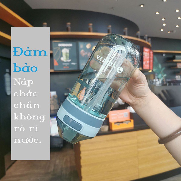 {HÀNG HOT} Bình nước thể thao cao cấp SELIYA 650ML