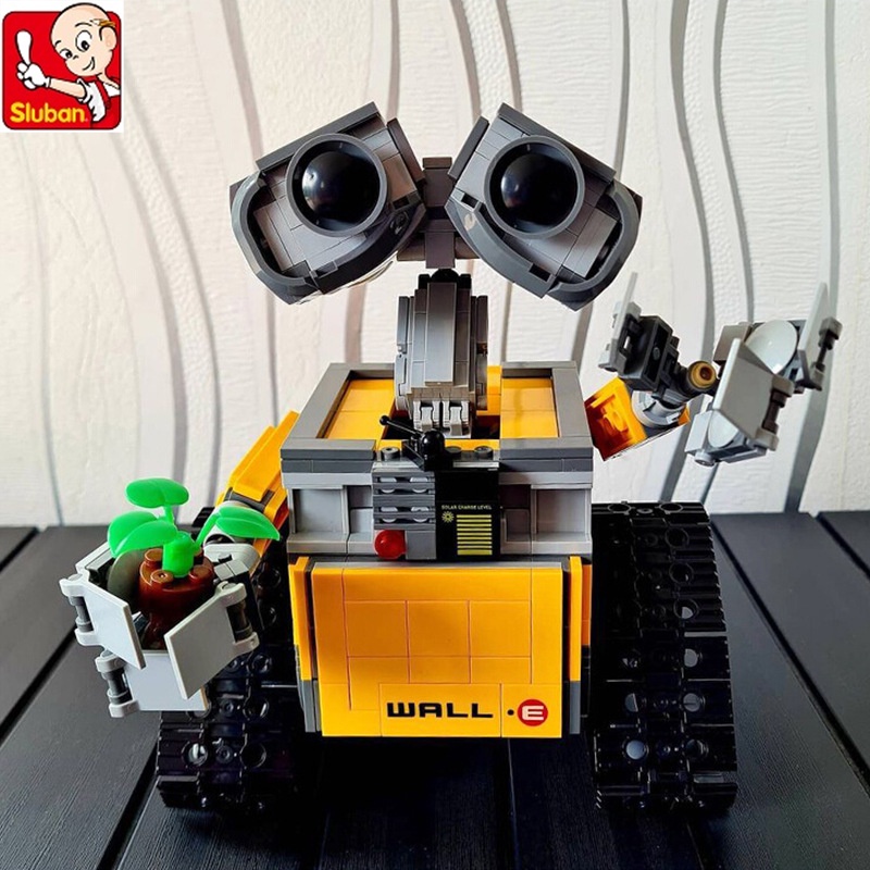 Đồ chơi lắp ghép SLUBAN 21303 mô hình Robot Wall- E gồm 687 miếng ghép