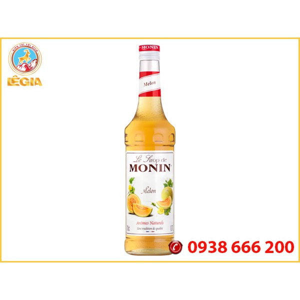SIRO MONIN DƯA LƯỚI 700ML (MELON SYRUP)