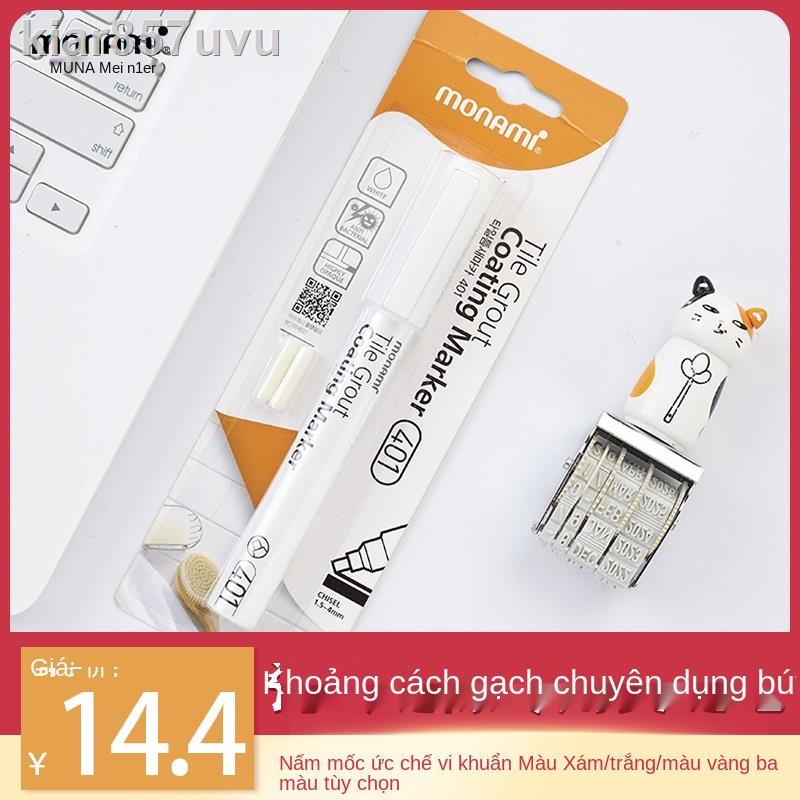 Miễn phí vận chuyển Monami Hàn Quốc monami nhập khẩu gạch men lát sàn tường phòng tắm phòng bếp caulking vết bẩn đánh dấ