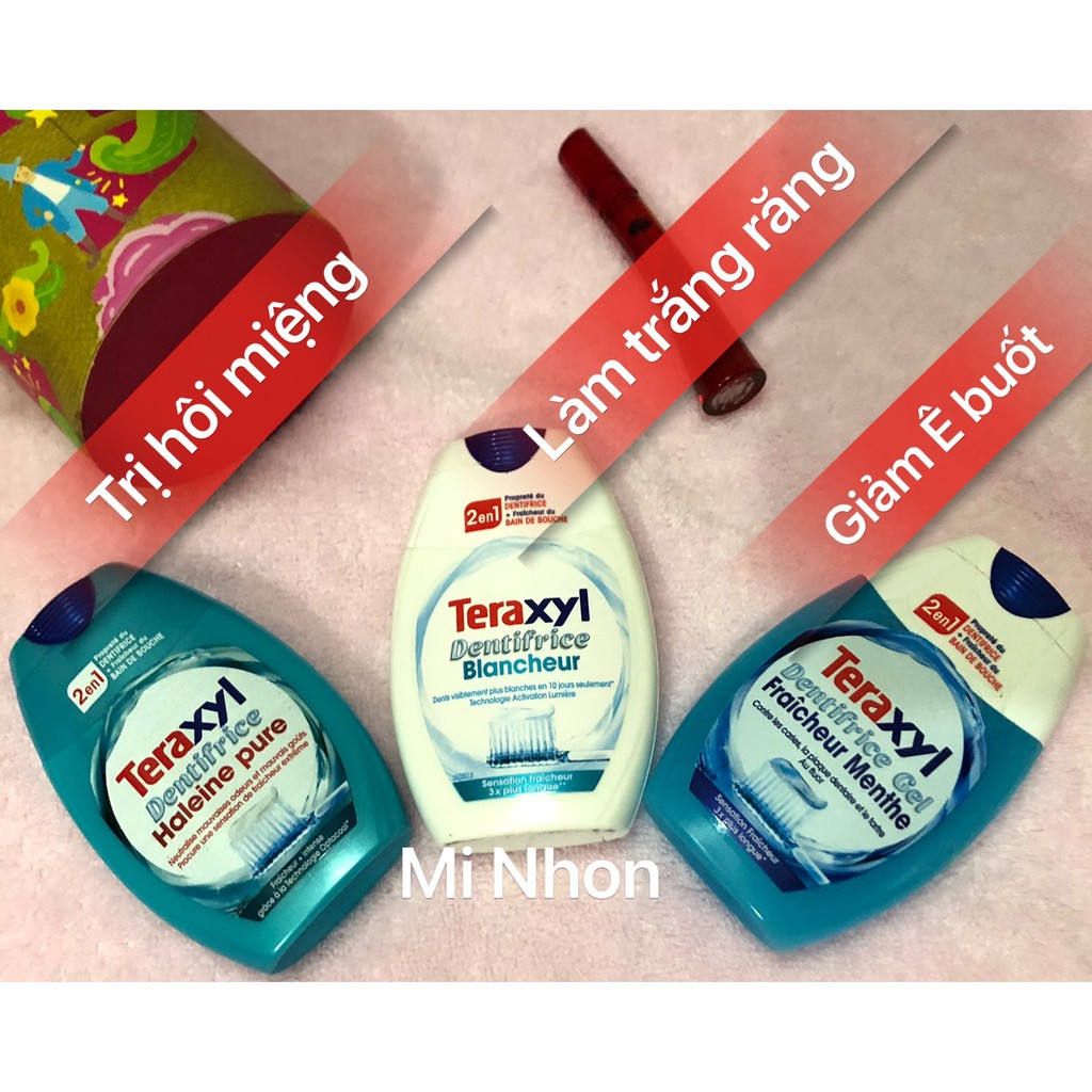 KEM ĐÁNH RĂNG NGƯỜI LỚN TERAXYL 75ML CỦA PHÁP