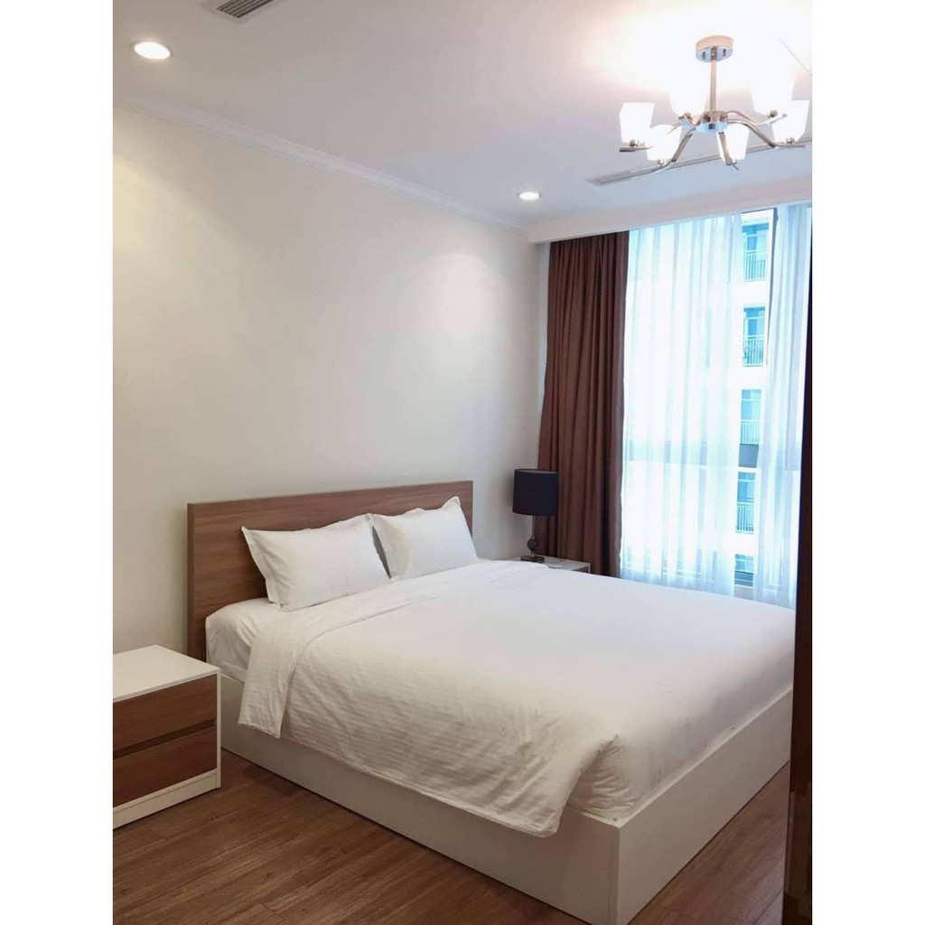 Bộ Drap cotton trắng trơn 1m/2/4/6/8