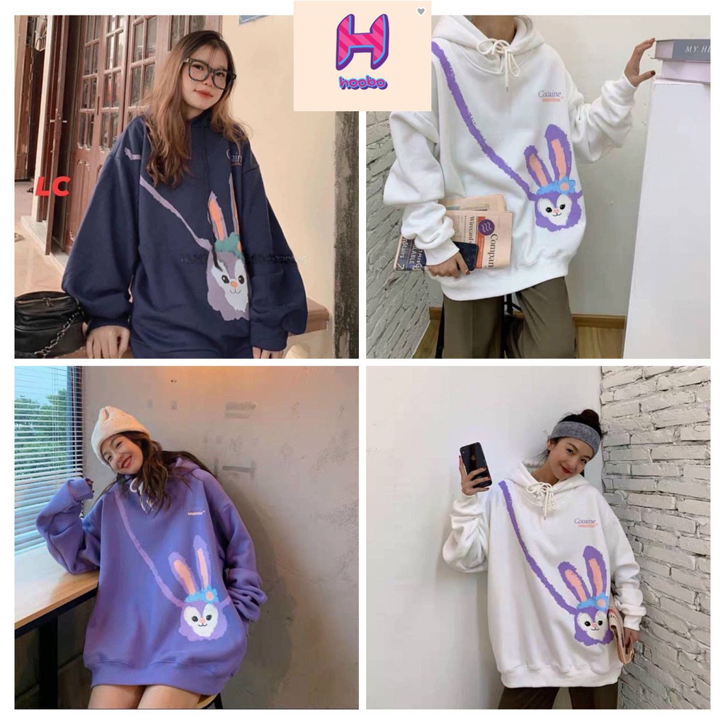 Áo Hoodie Nữ Rabbit Bigsize