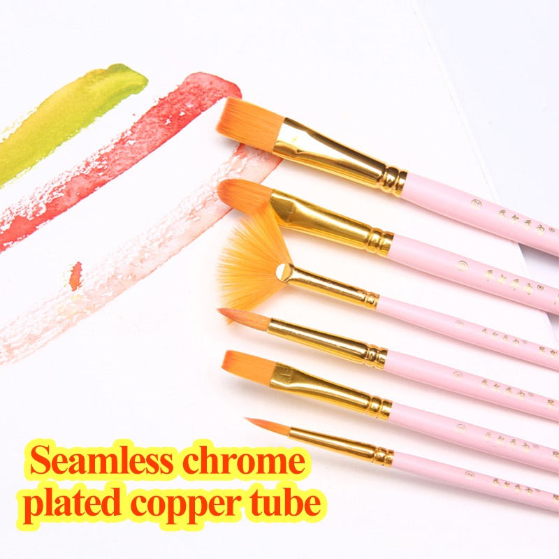 Bộ 12 Cọ Vẽ Tranh Màu Nước / Dầu / Màu Nước Giorgione Bằng Acrylic