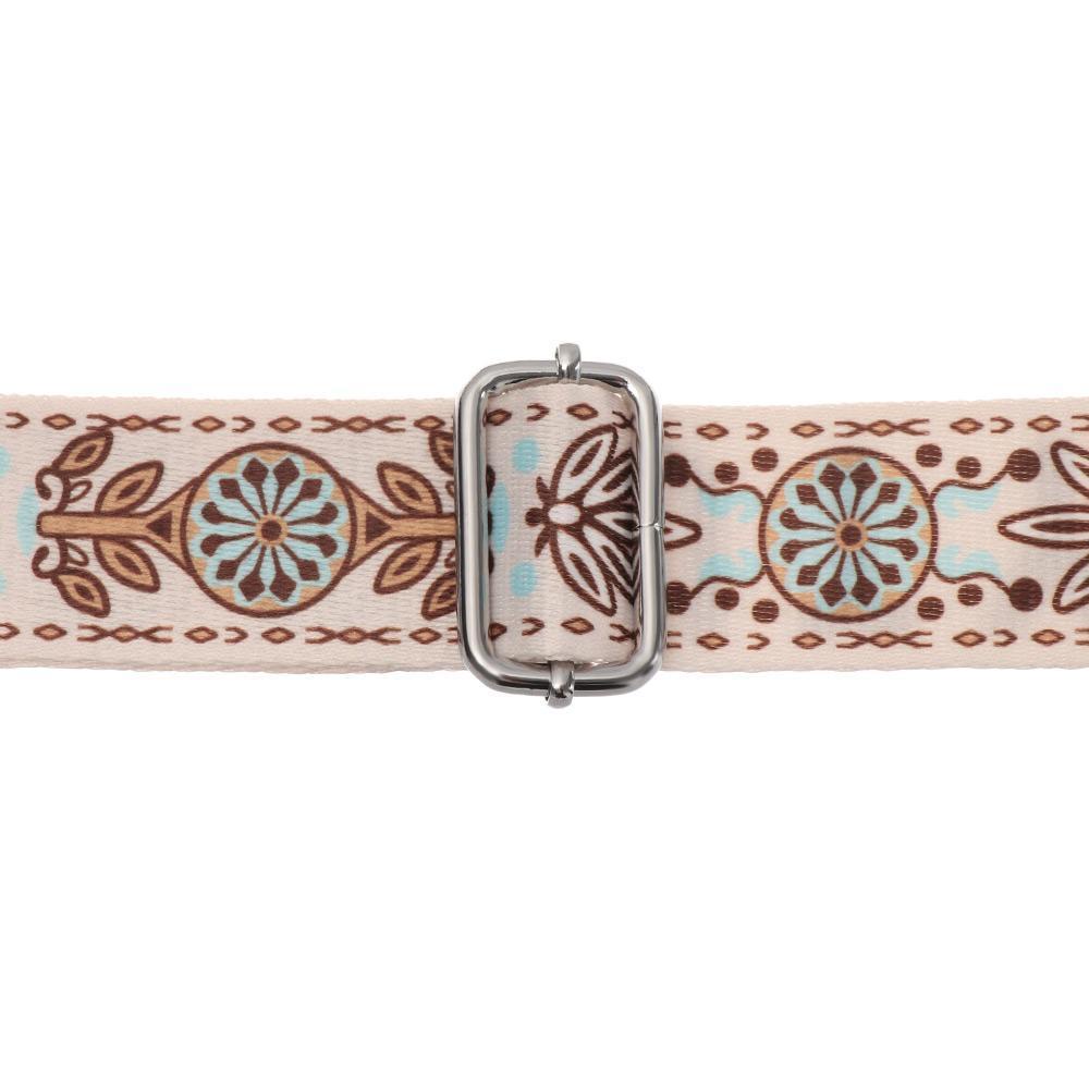 Dây Đeo Túi Xách Nylon Họa Tiết Thổ Cẩm Màu Cầu Vồng Thời Trang Cho Nữ