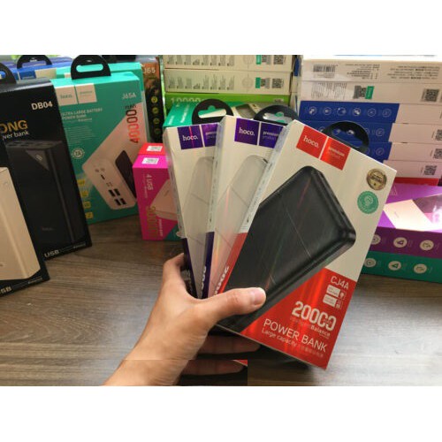Pin Sạc Dự Phòng Hoco CJ4A - 20.000mAh - Hàng Cao Cấp Chất Lượng, Bền Đẹp