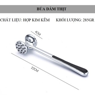Búa đập thịt, tỏi, gừng, xả ... đa năng Dandihome cao cấp -Tiêu chuẩn quốc tế