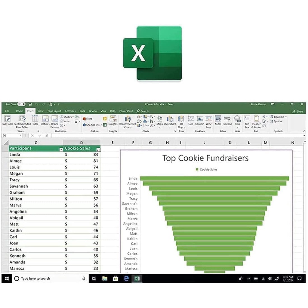 Phần mềm Microsoft Office Professional 2019 vĩnh viễn Word Excel ...