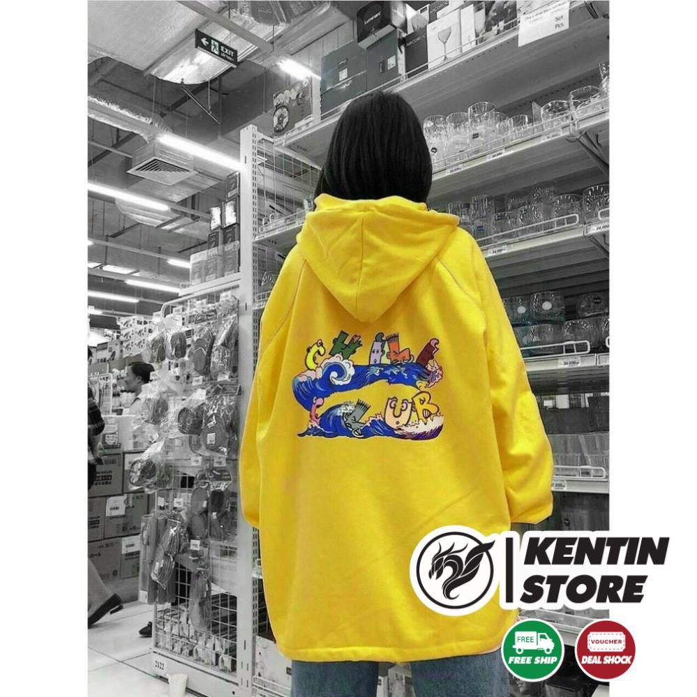 Áo khoác hoodie Chống Nắng Cho nam nữ in hình Chili Club, Form rộng Unisex có Dây Kéo Ulzzang KENTIN | BigBuy360 - bigbuy360.vn