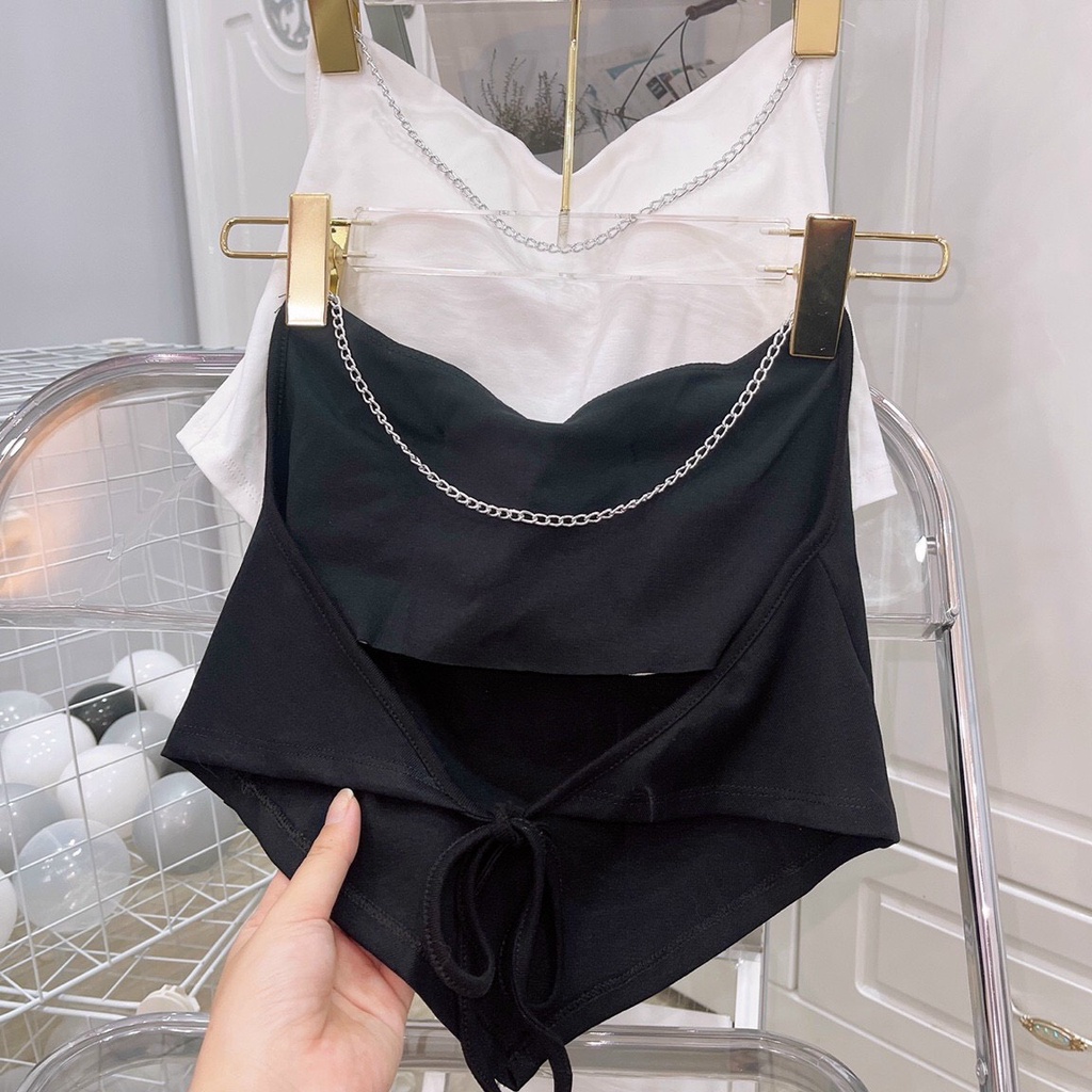 Aó yếm dây xích cỗ siêu hot chuẩn mẩu ảnh m009