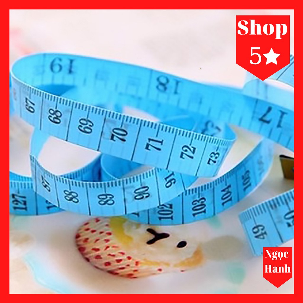 Thước dây đo eo may quần áo 1m5