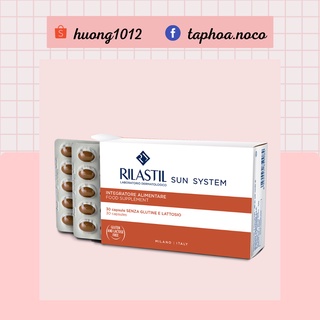 Viên Chống Oxy Hóa, Chống Nắng Rilastil Sun System 30 Capsules
