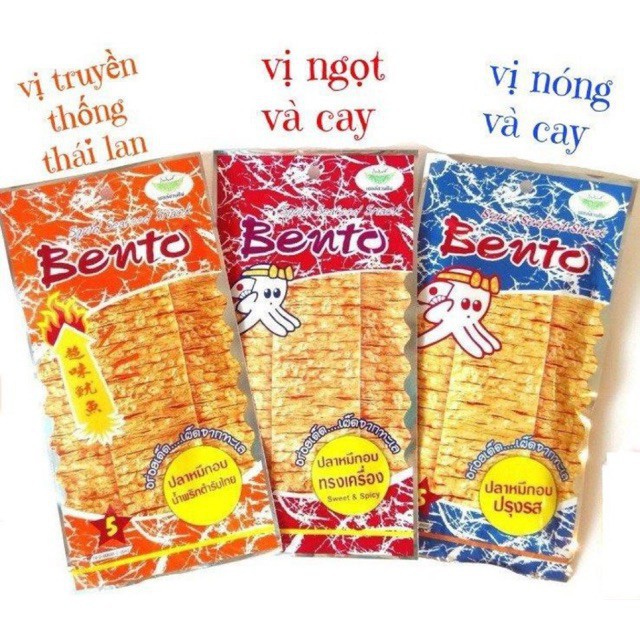 1 gói mực bento thái lan 6gr