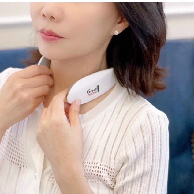 Máy Massage Cổ Genie GREATHOME Neck &amp; Shoulder Massage Hàn quốc