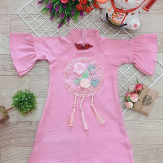 Áo dài cách tân mẹ và bé