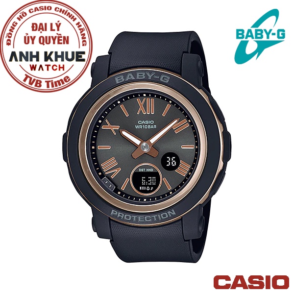 Đồng hồ nữ dây nhựa Casio Baby-G chính hãng Anh Khuê BGA-290-1ADR